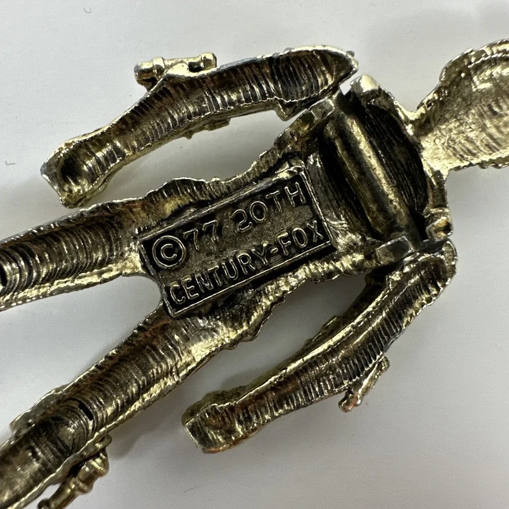 VTG 1977 Star Wars C3PO Necklace‎ Pendant Charm 20th Century Fox Original RARE